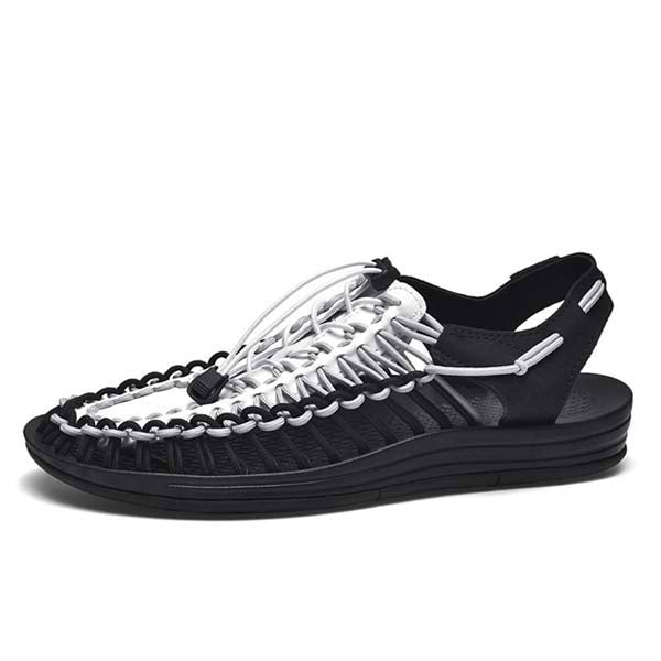 MĘSKIE RĘCZNIE TKANE SANDAŁY PLAŻOWE 53152187