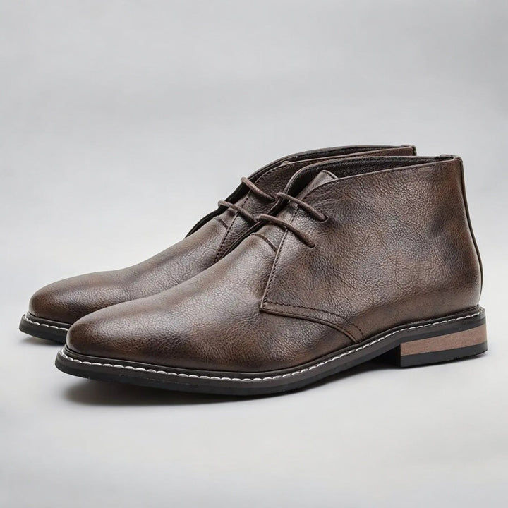 Herold™ | Skórzane botki Chukka