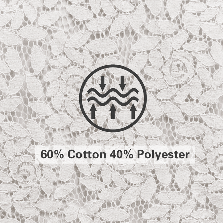 Męska koszula z krótkim rękawem z koronkowym kołnierzykiem - MTA2937E3Z