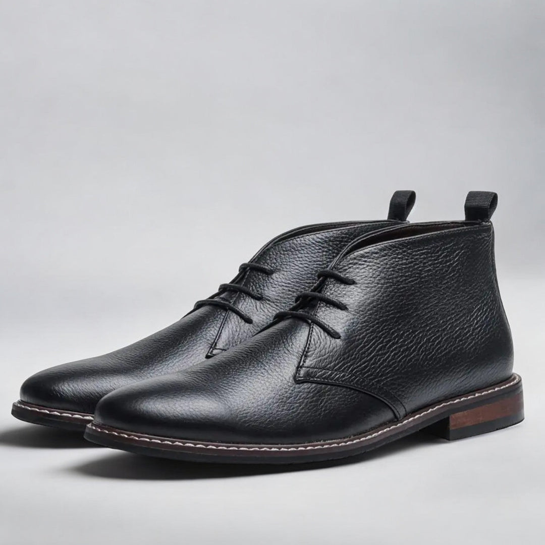 Herold™ | Skórzane botki Chukka