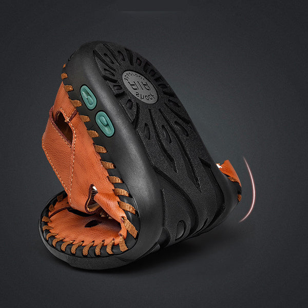 MĘSKIE SPORTOWE SKÓRZANE BUTY WODNE WĘDKARSKIE MTA0678F8I