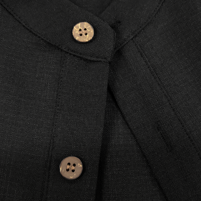 Męska letnia koszula podstawowa z krótkim rękawem i kołnierzykiem MTA1316F2U