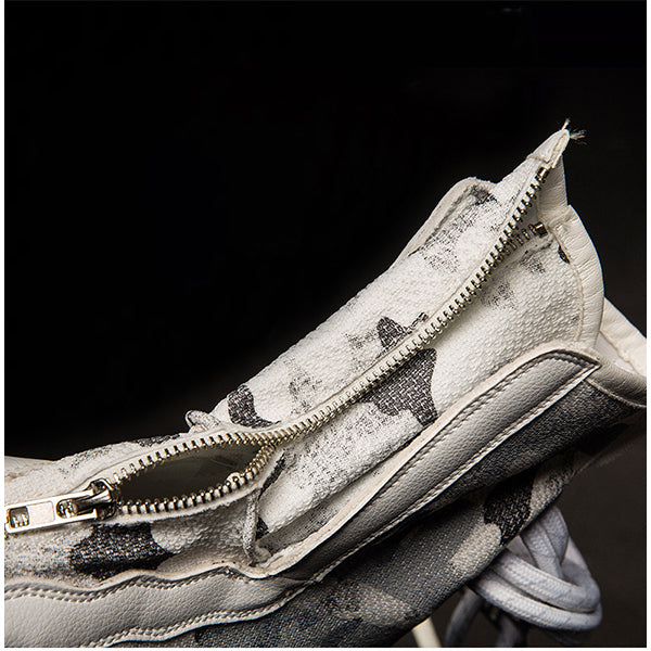 MĘSKIE PREMIUM BOTKI Z WYSOKIEJ SKÓRY PU MTA1872G0I