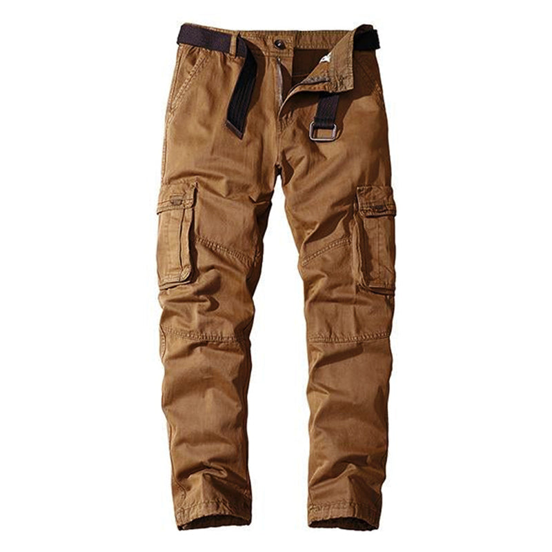 CASUAL STRAIGHT MULTI-POCKET CARGO SPODNIE 05518675M (BEZ PASKA)