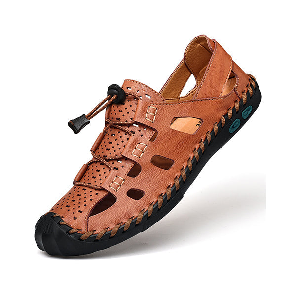 MĘSKIE SPORTOWE SKÓRZANE BUTY WODNE WĘDKARSKIE MTA0678F8I