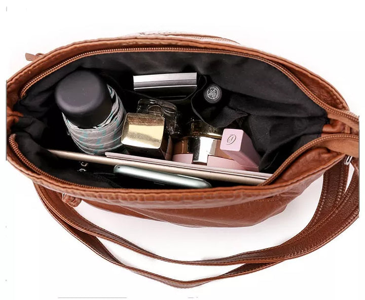 Freya - Skórzana Torebka Przez Ramię