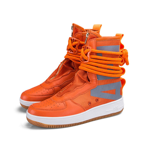 MĘSKIE PREMIUM BOTKI Z WYSOKIEJ SKÓRY PU MTA1872G0I