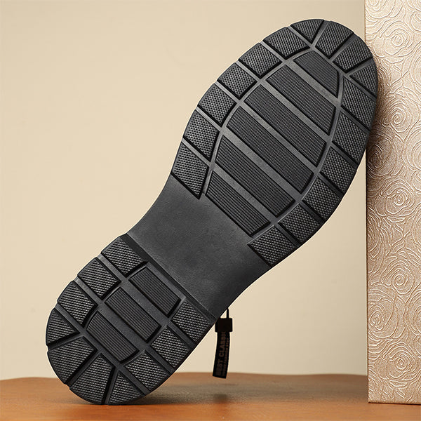 MĘSKIE BOTKI Z OKRĄGŁYM CZUBKIEM I BOCZNYM ZIPPEM MTA1709G6I