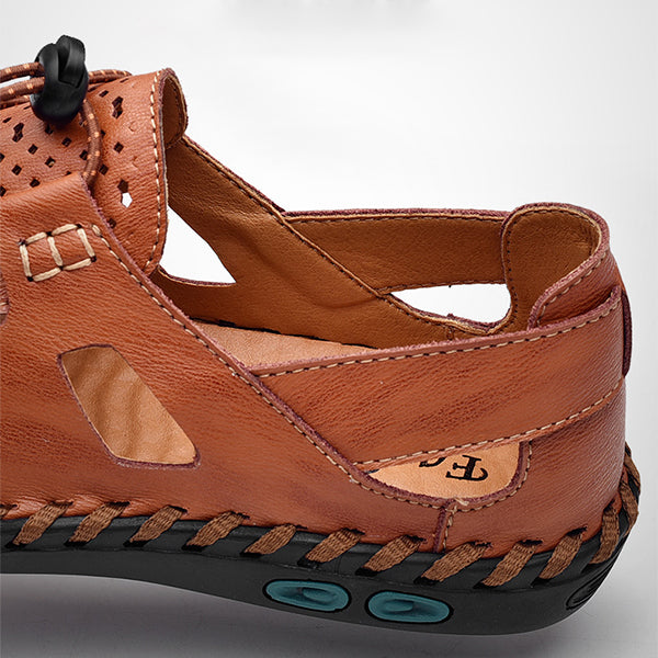 MĘSKIE SPORTOWE SKÓRZANE BUTY WODNE WĘDKARSKIE MTA0678F8I