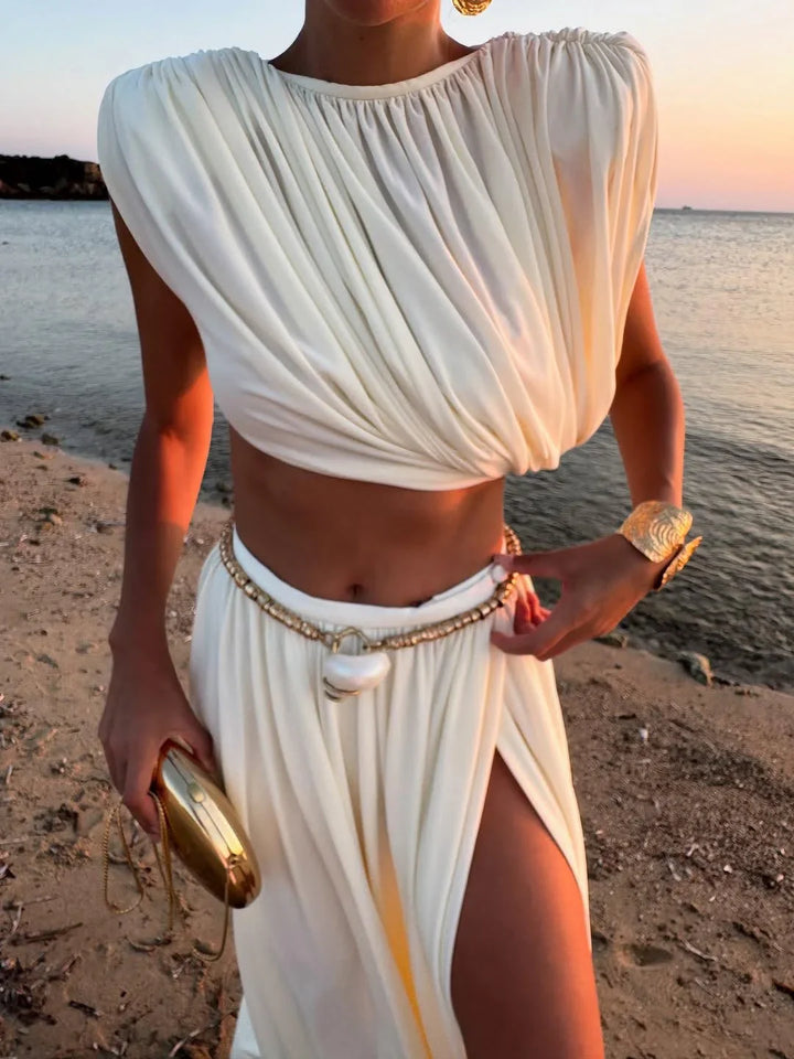 Hanna – Sukienka Bogini z Rozporkiem