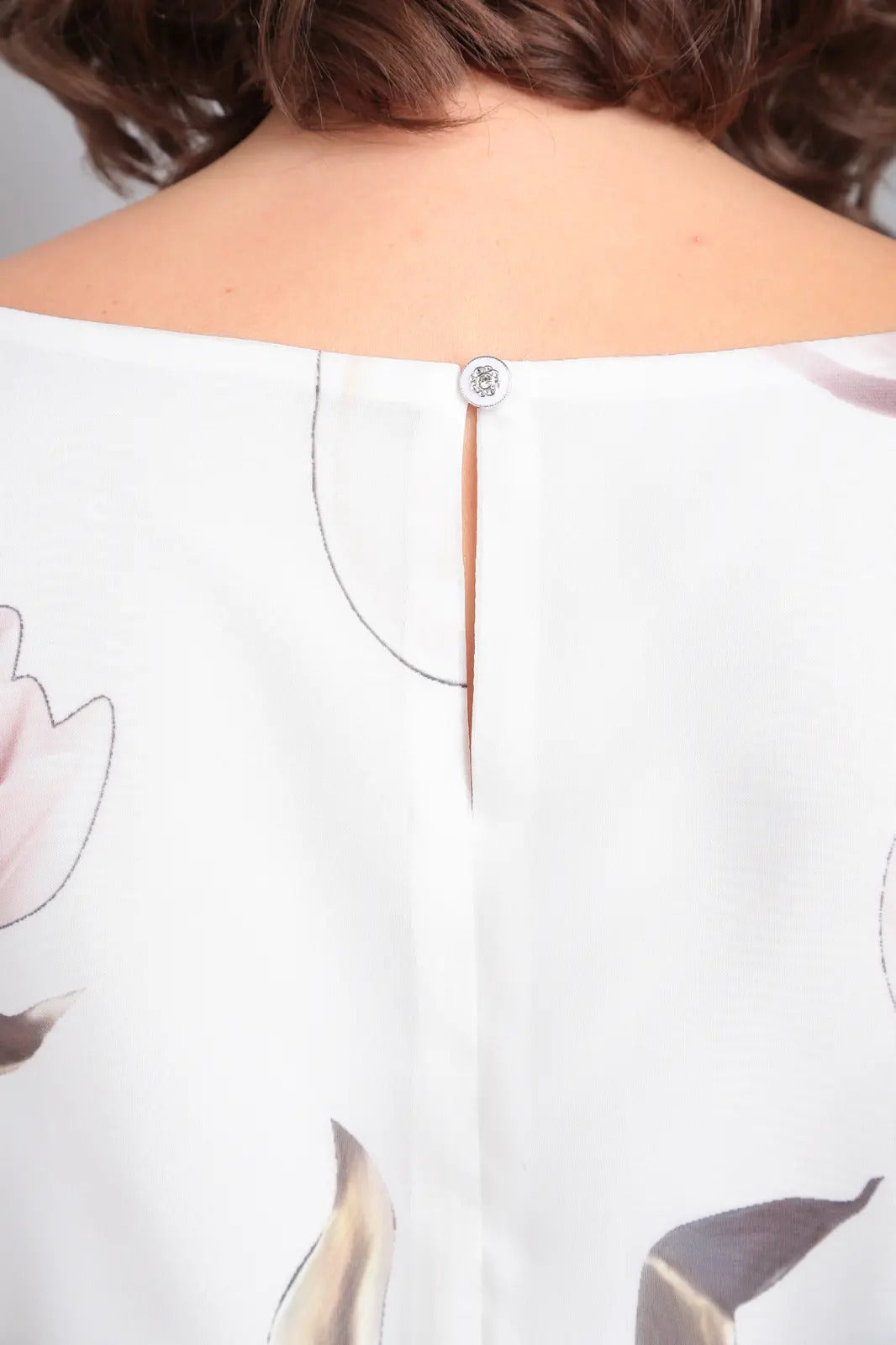 Marlena | Elegancka maxi sukienka w kwiaty