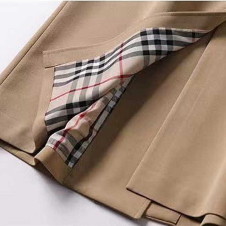 Elena™ | Klasyczny Trencz z Pasekiem