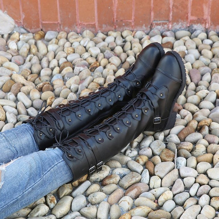 Isla – Steampunk-Inspirowane Damskie Botki