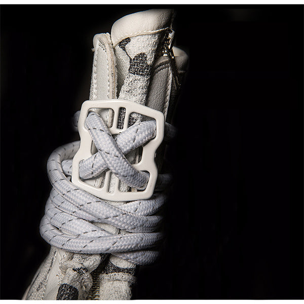 MĘSKIE PREMIUM BOTKI Z WYSOKIEJ SKÓRY PU MTA1872G0I