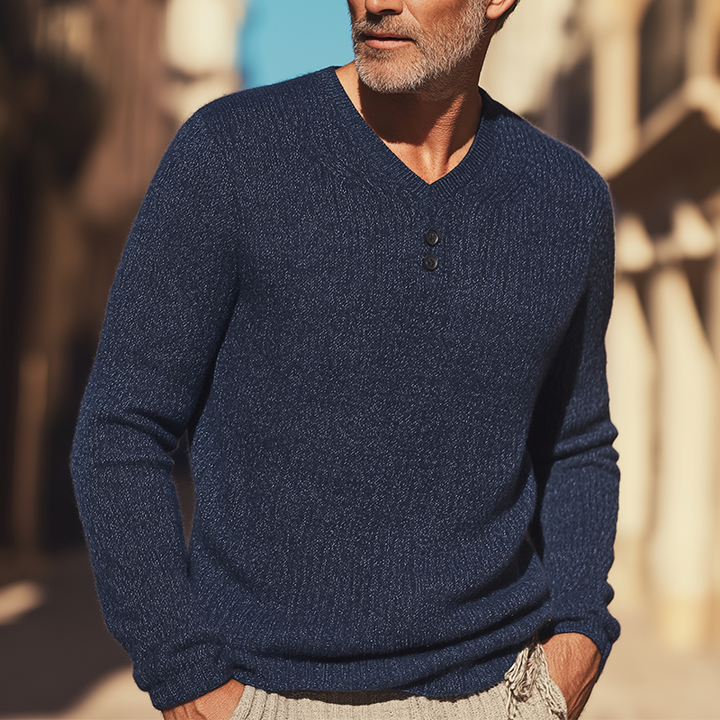 Męski Sweter z Długim Rękawem w Mieszanych Kolorach MTA1343H3P