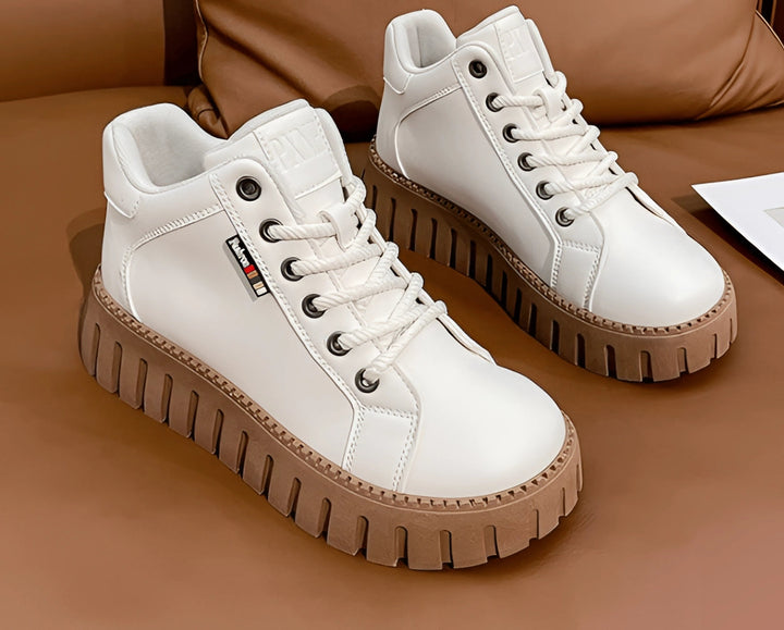 Stylowe Chunky Platform Sneakers - Uniwersalne obuwie damskie