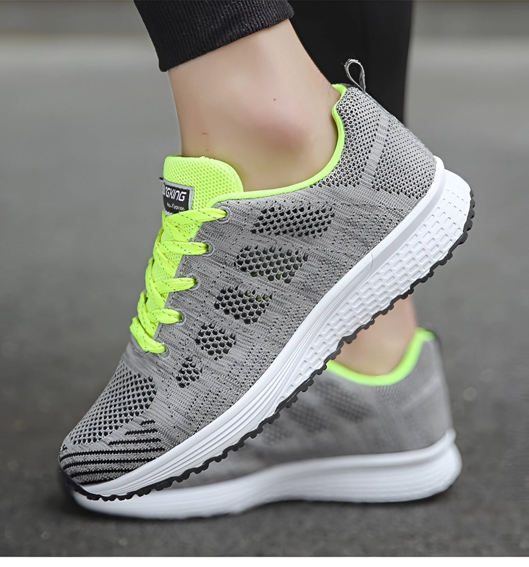 Różowe Damskie Sneakersy: Lekkie i Przewiewne Buty do Biegania