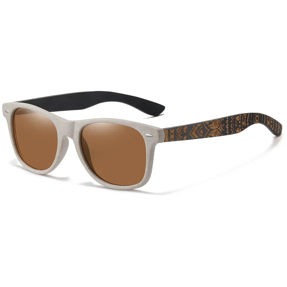 Okulary przeciwsłoneczne z bambusa