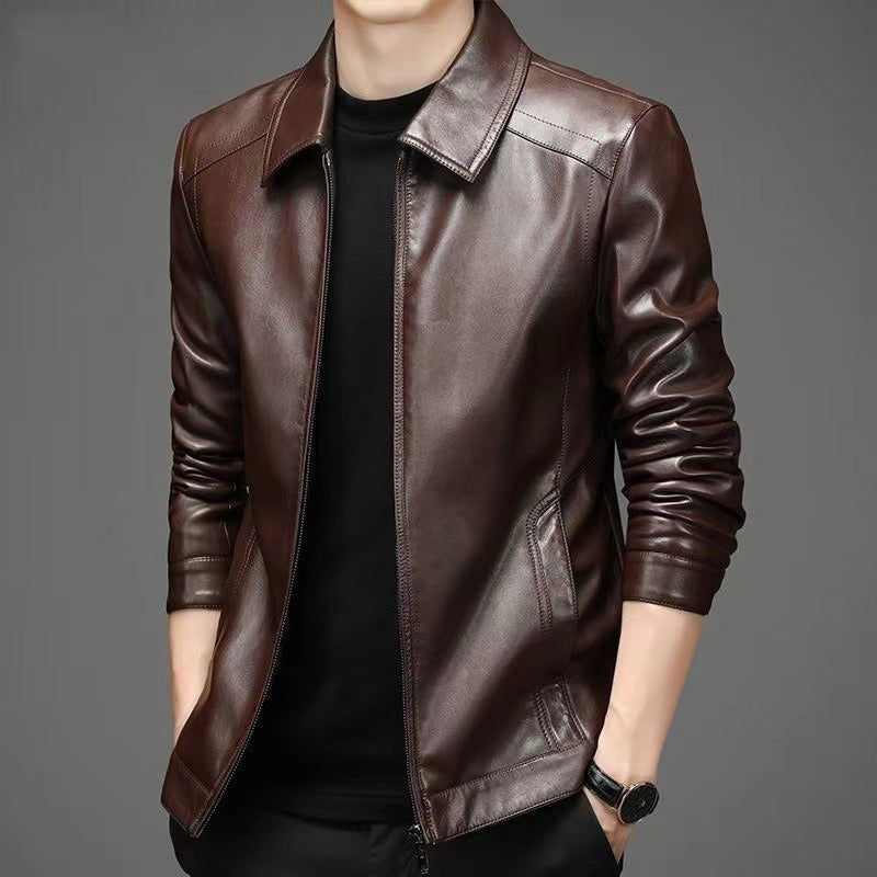 Igor™ | Casual Leather Jacket