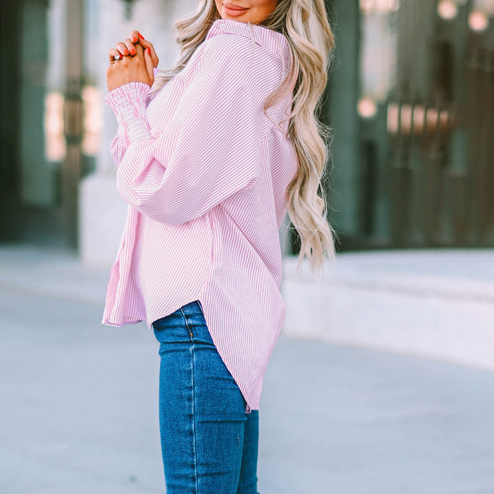 Kamelia | Codzienna Koszula w Luźnym Kroju