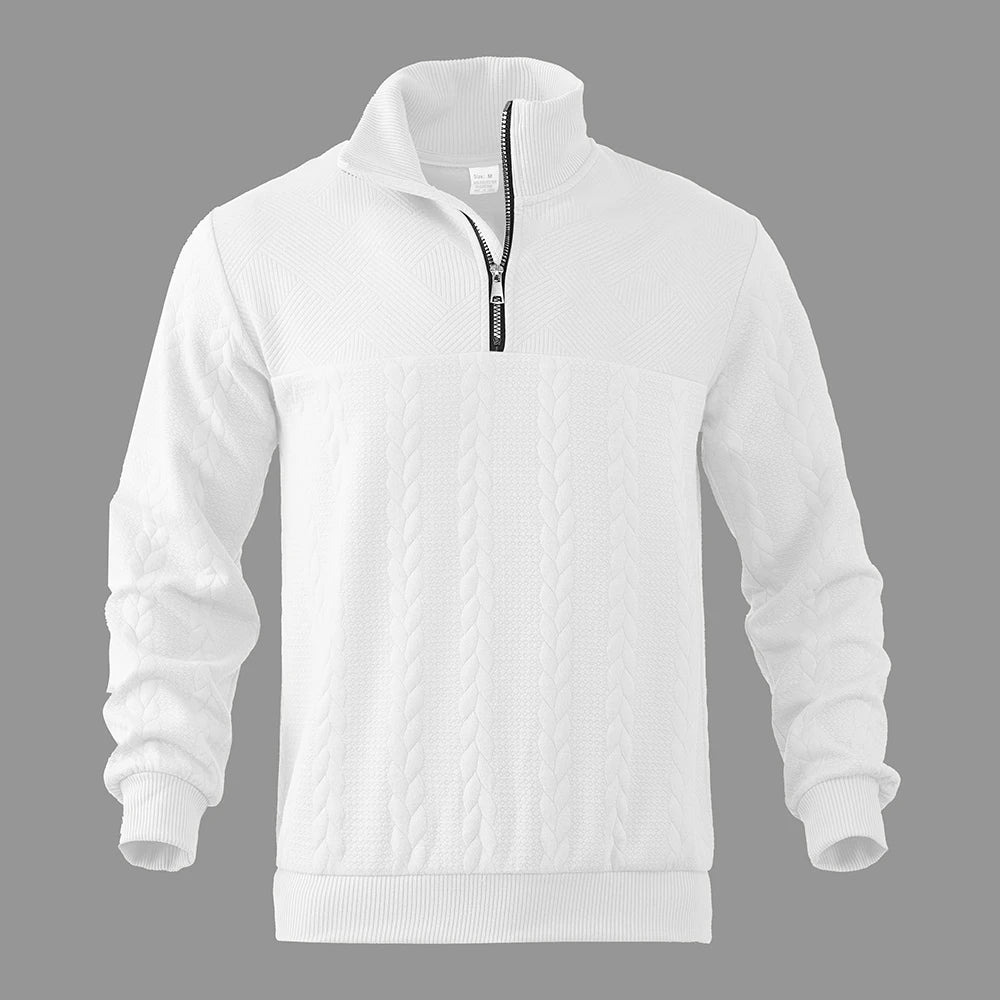 MIRAVO | Bluza z wysokiej jakości zamkiem Premium Quarter Zip
