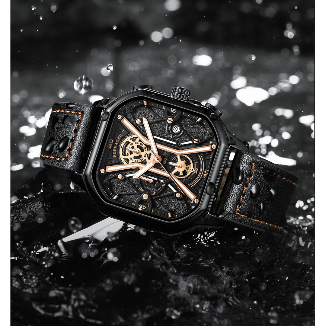 Zegarek z Odkrytym Mechanizmem, 42mm