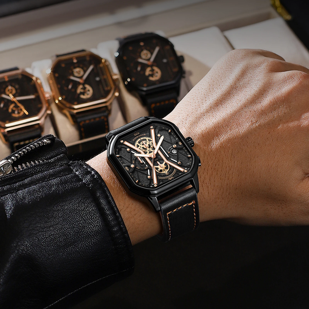 Zegarek z Odkrytym Mechanizmem, 42mm