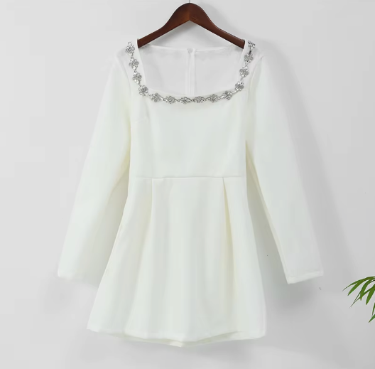 Aleksandra | Aksamitna mini sukienka dla księżniczki