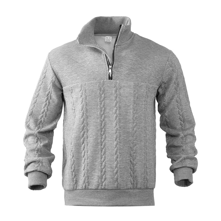 MIRAVO | Bluza z wysokiej jakości zamkiem Premium Quarter Zip