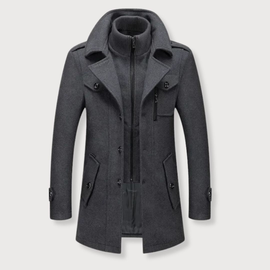 TOMMY SHELBY | Dwuczęściowy Płaszcz na Jesień i Zimę