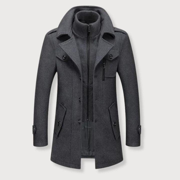 TOMMY SHELBY | Dwuczęściowy Płaszcz na Jesień i Zimę
