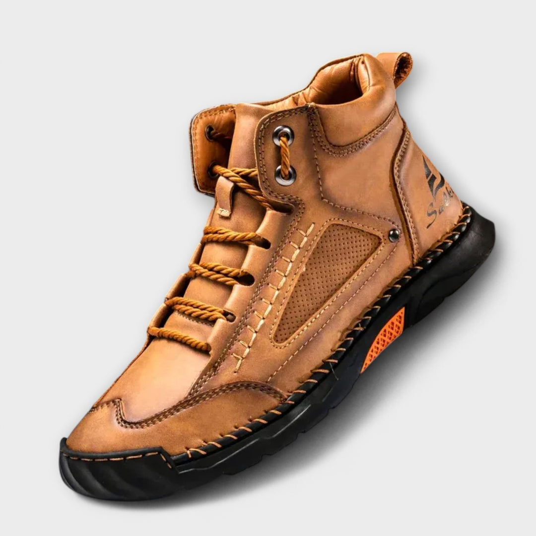 Mariusz | Wysokie skórzane buty