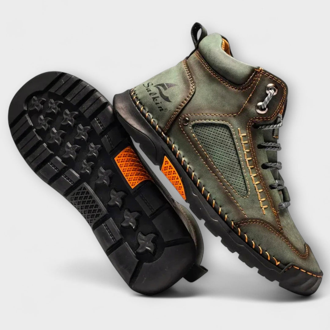 Mariusz | Wysokie skórzane buty