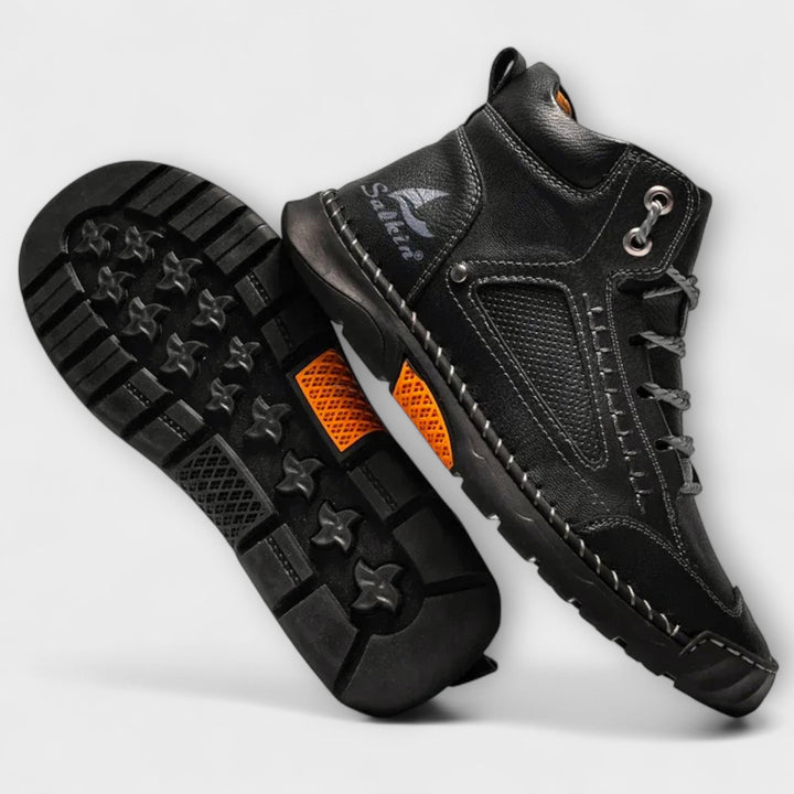 Mariusz | Wysokie skórzane buty