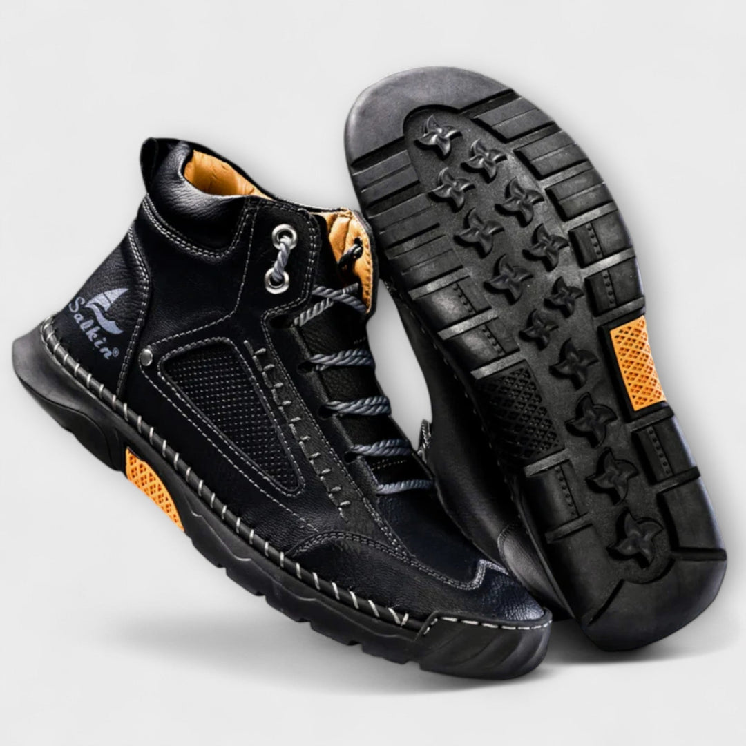 Mariusz | Wysokie skórzane buty