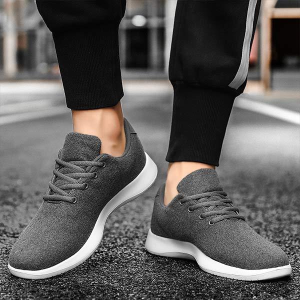 MĘSKIE ULTRALIGHT BUTY BIEGOWE Z MIESZANKI WEŁNY 92667588