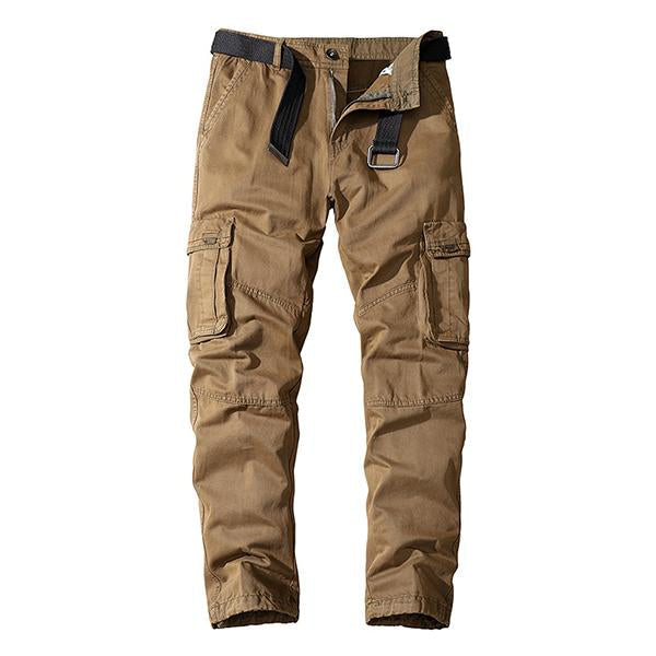 CASUAL STRAIGHT MULTI-POCKET CARGO SPODNIE 05518675M (BEZ PASKA)
