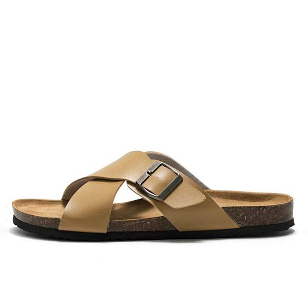 MĘSKIE SANDAŁY Z KRZYŻOWYM PASKIEM 99577710