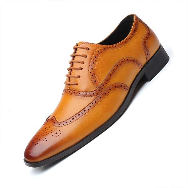 MĘSKIE PÓŁBUTY BROGUE 02236217