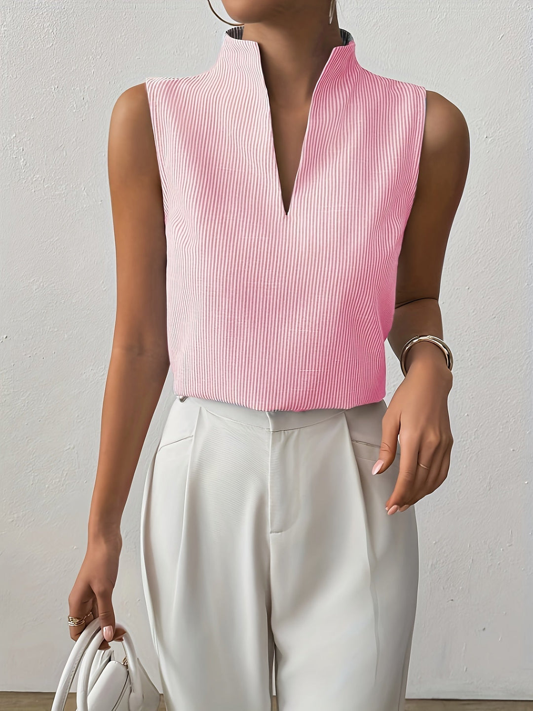 Linea | Bluzka z subtelnymi paskami