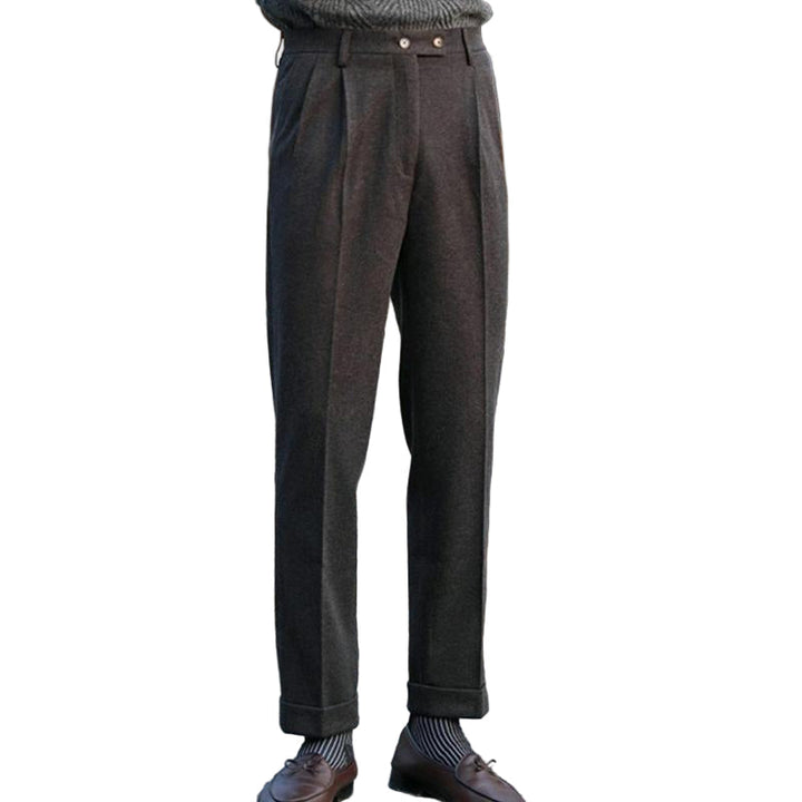 SHELBY WOOL | Męskie Spodnie Jesienne i Zimowe