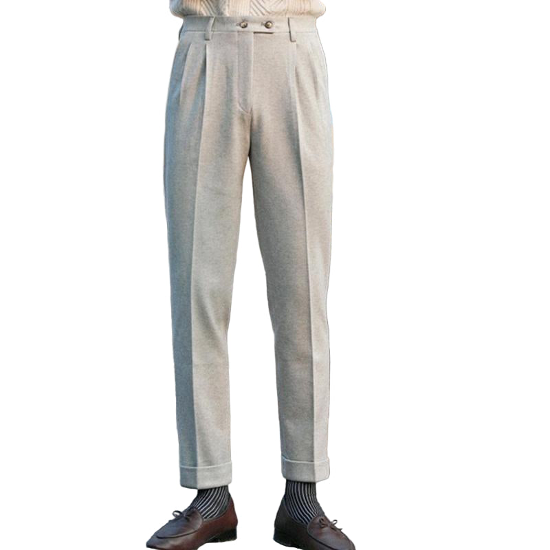 SHELBY WOOL | Męskie Spodnie Jesienne i Zimowe