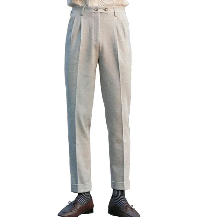 SHELBY WOOL | Męskie Spodnie Jesienne i Zimowe