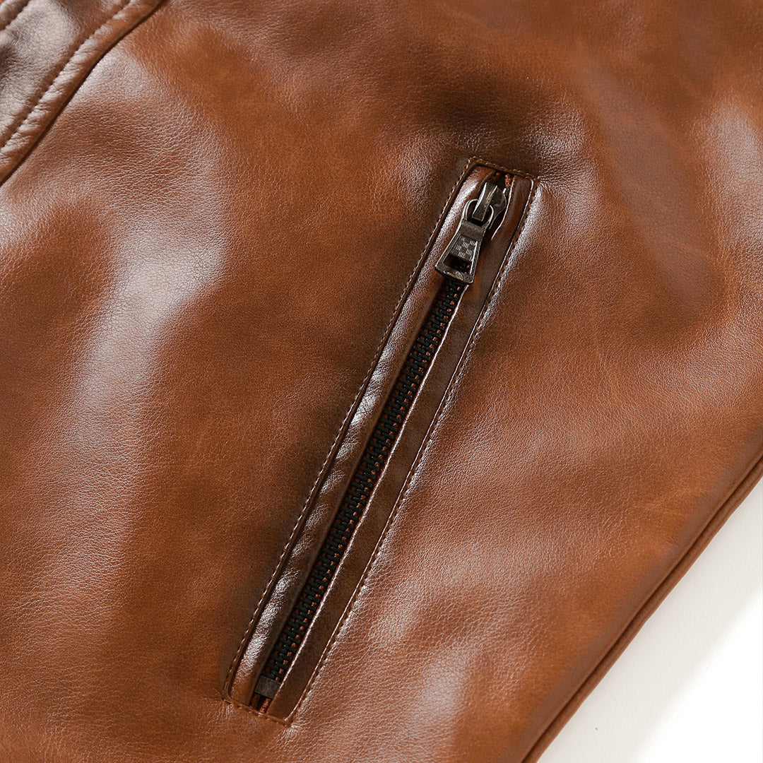 Nico | Skórzana kurtka Cruiser