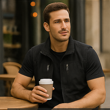 Yaromir – Przewiewna kamizelka cargo z licznymi kieszeniami